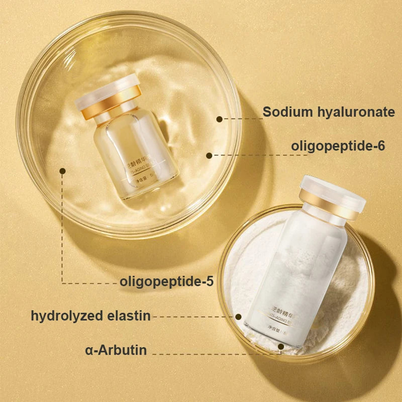 Anti-Aging Peptide & Hyaluronic Repair Vial Set (10-Vial Firming Treatment Kit)