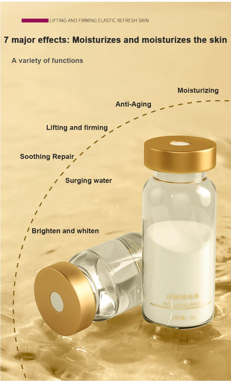 Anti-Aging Peptide & Hyaluronic Repair Vial Set (10-Vial Firming Treatment Kit)